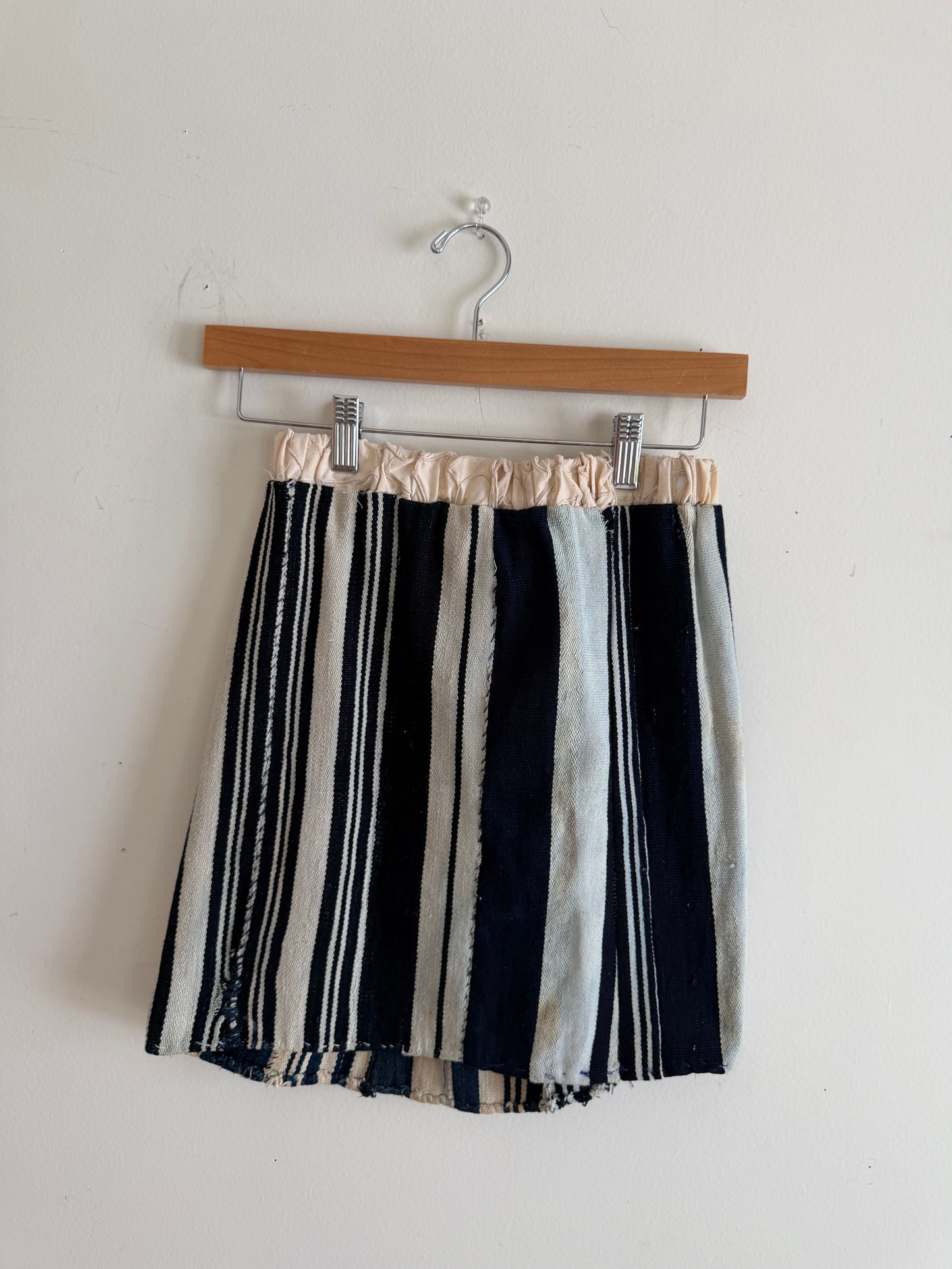 Blue Textile Skirt