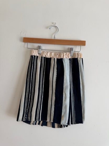 Blue Textile Skirt