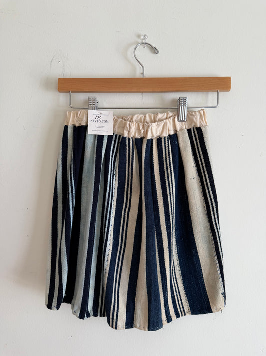 Blue Textile Skirt
