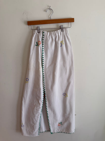 Long Textile Skirt