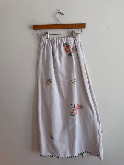Long Textile Skirt