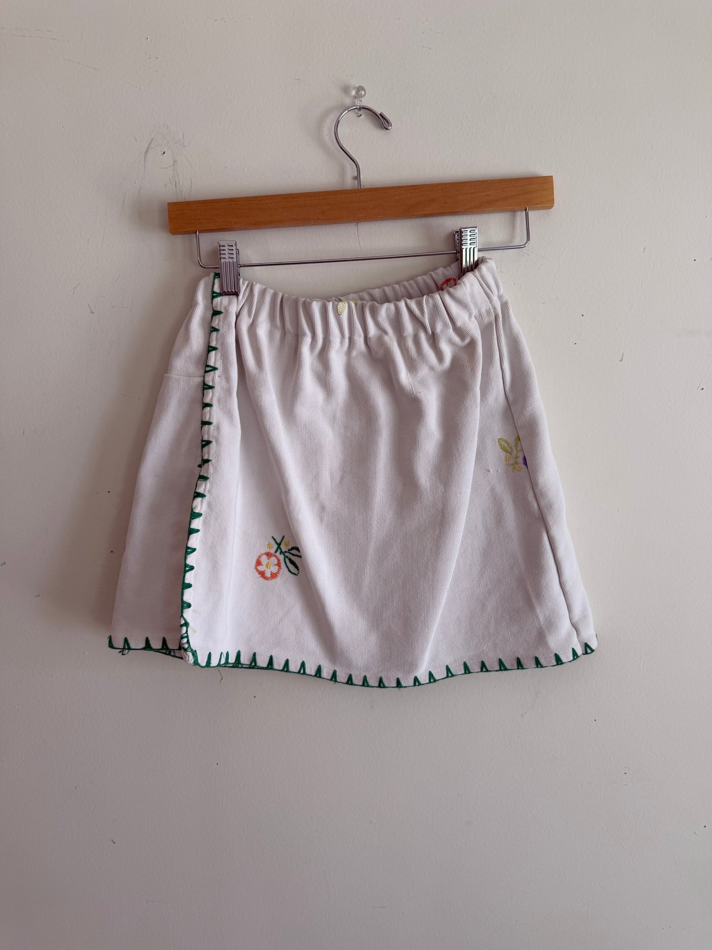 Textile Mini Skirt