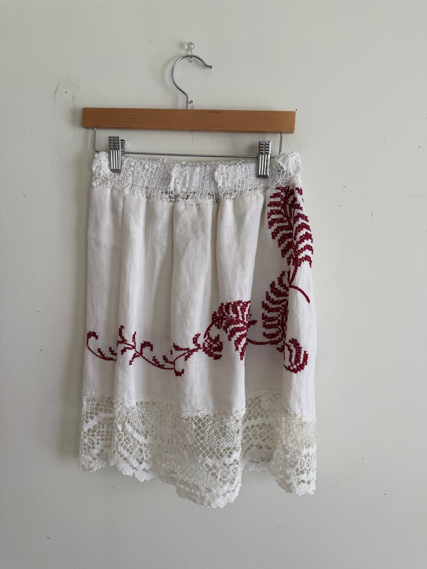 Crochet Mini Skirt