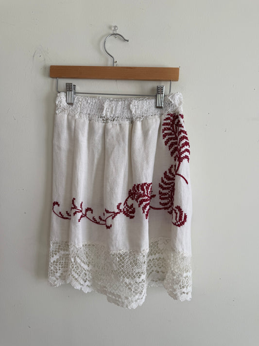 Crochet Mini Skirt