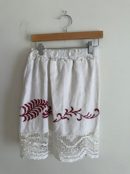 Crochet Mini Skirt