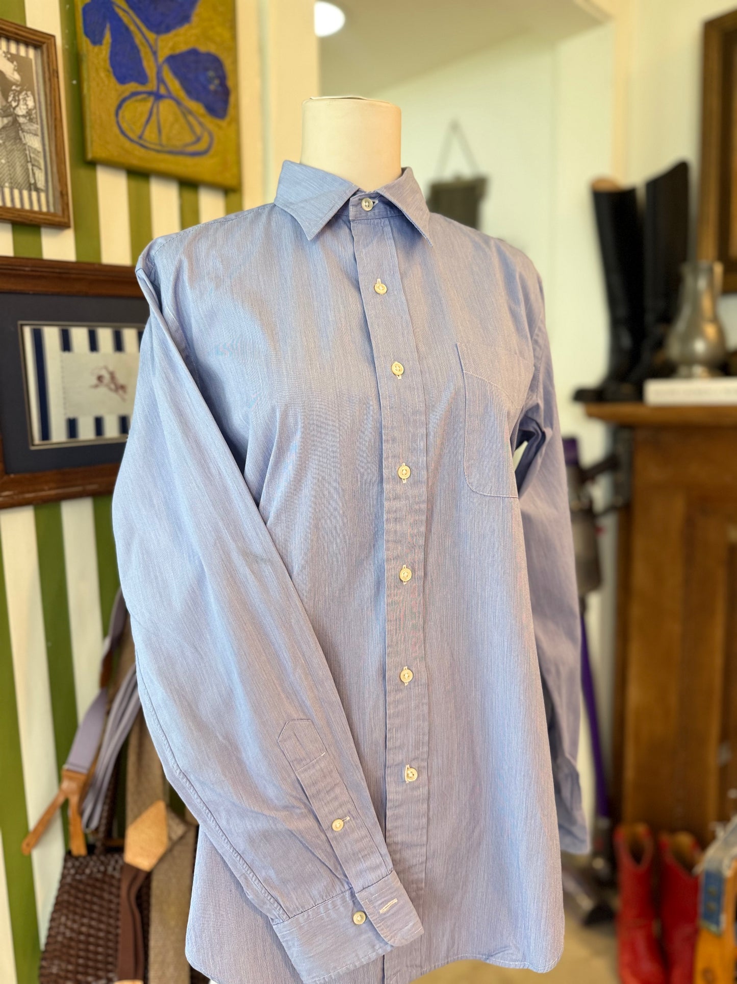 Polo Navy Button down