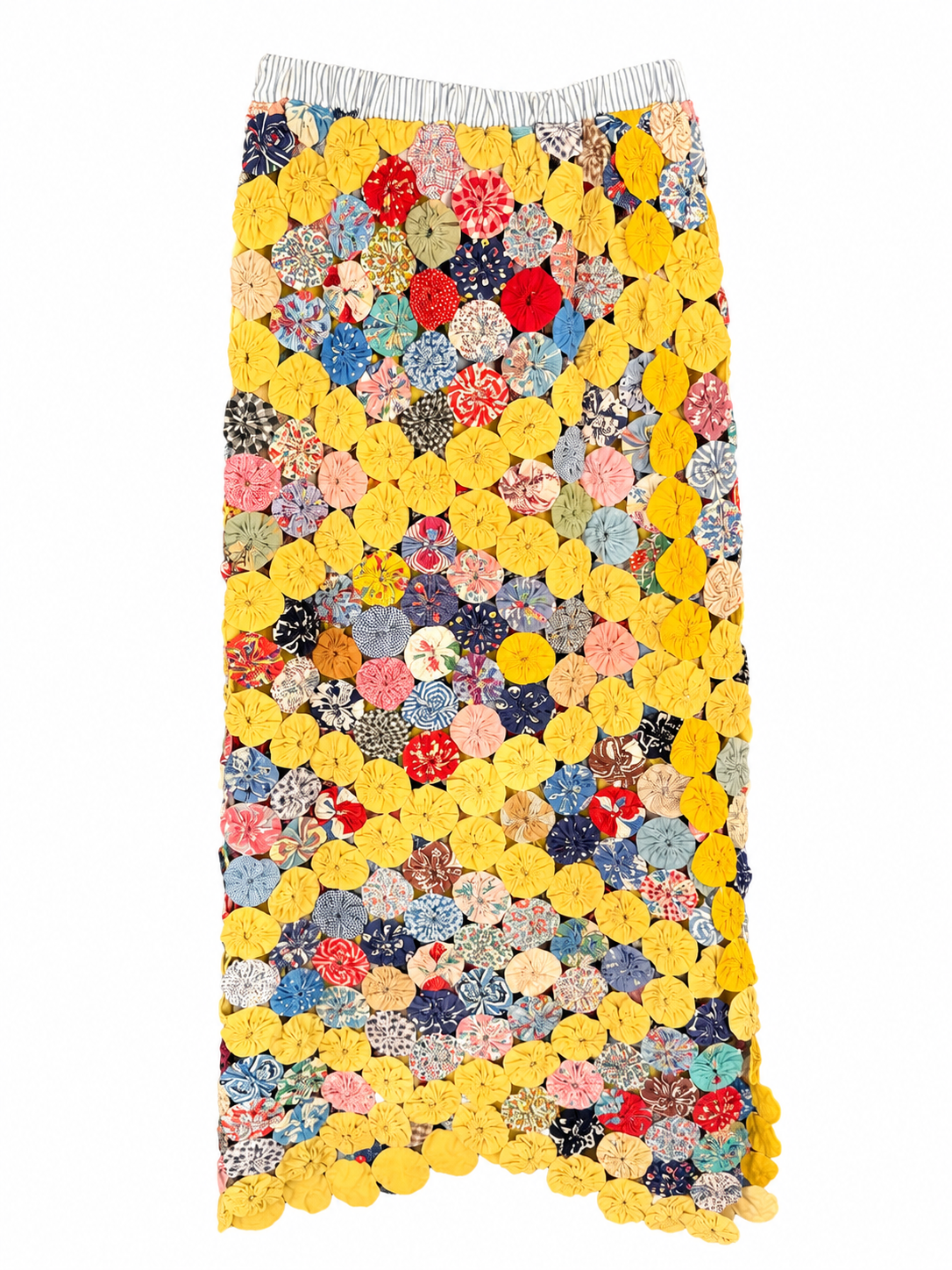 Yoyo Maxi Skirt in Marigold