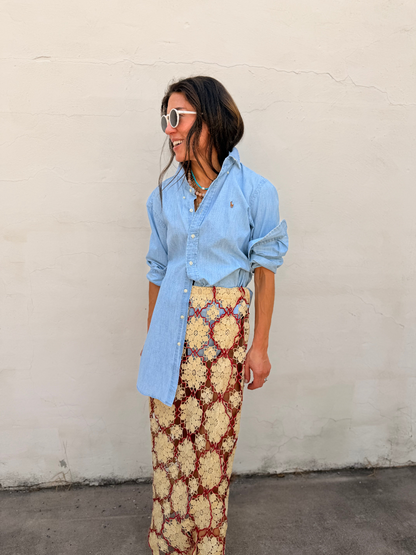 RL Denim Button Down